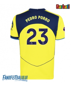 Tottenham Hotspur Pedro Porro #23 Tricou Fotbal Replică 2025-26 Barbati Treilea